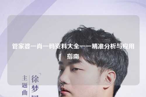 管家婆一肖一码资料大全一一精准分析与应用指南