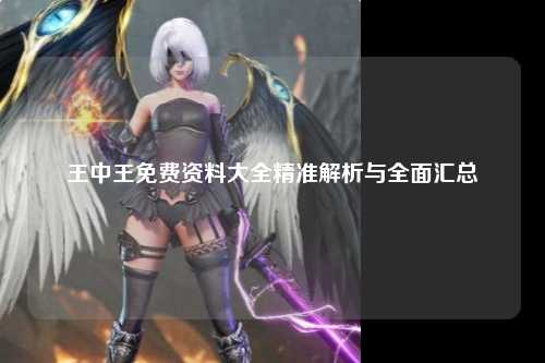 王中王免费资料大全精准解析与全面汇总