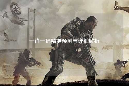 一肖一码精准预测与详细解析