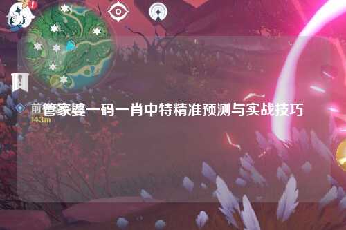 管家婆一码一肖中特精准预测与实战技巧