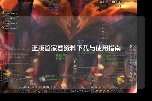 正版管家婆资料下载与使用指南