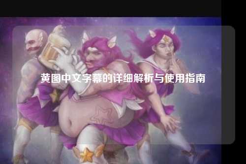 黄图中文字幕的详细解析与使用指南